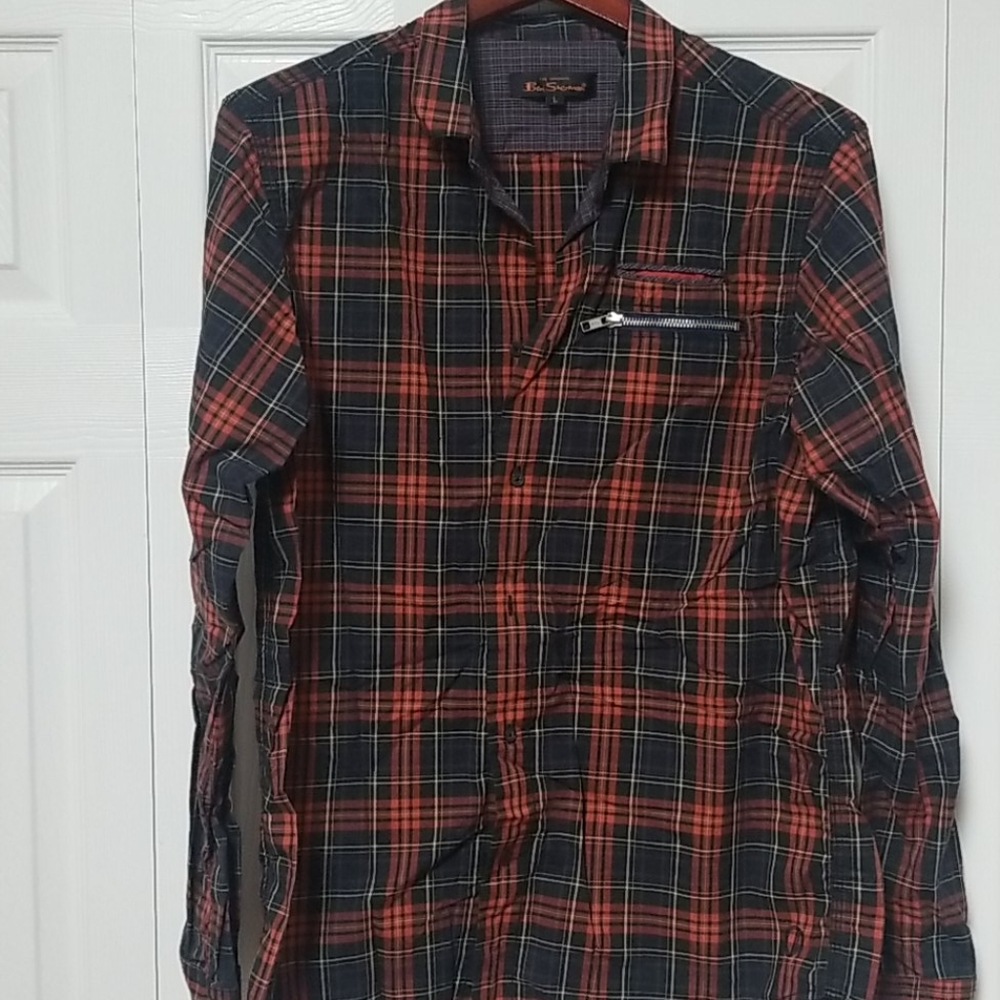 Ben Sherman plaid shirt